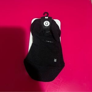 Outway Men's Black No-Show Athletic Socks - All-day Performance